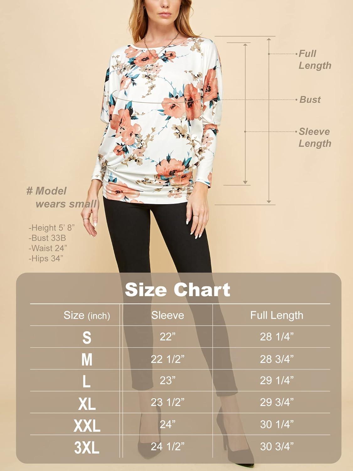 imageLock and Love Womens Casual Flowy Draped Long Sleeve Batwing Dolman Top Soft amp Comfortable Loose Fit PulloverWt826lilac