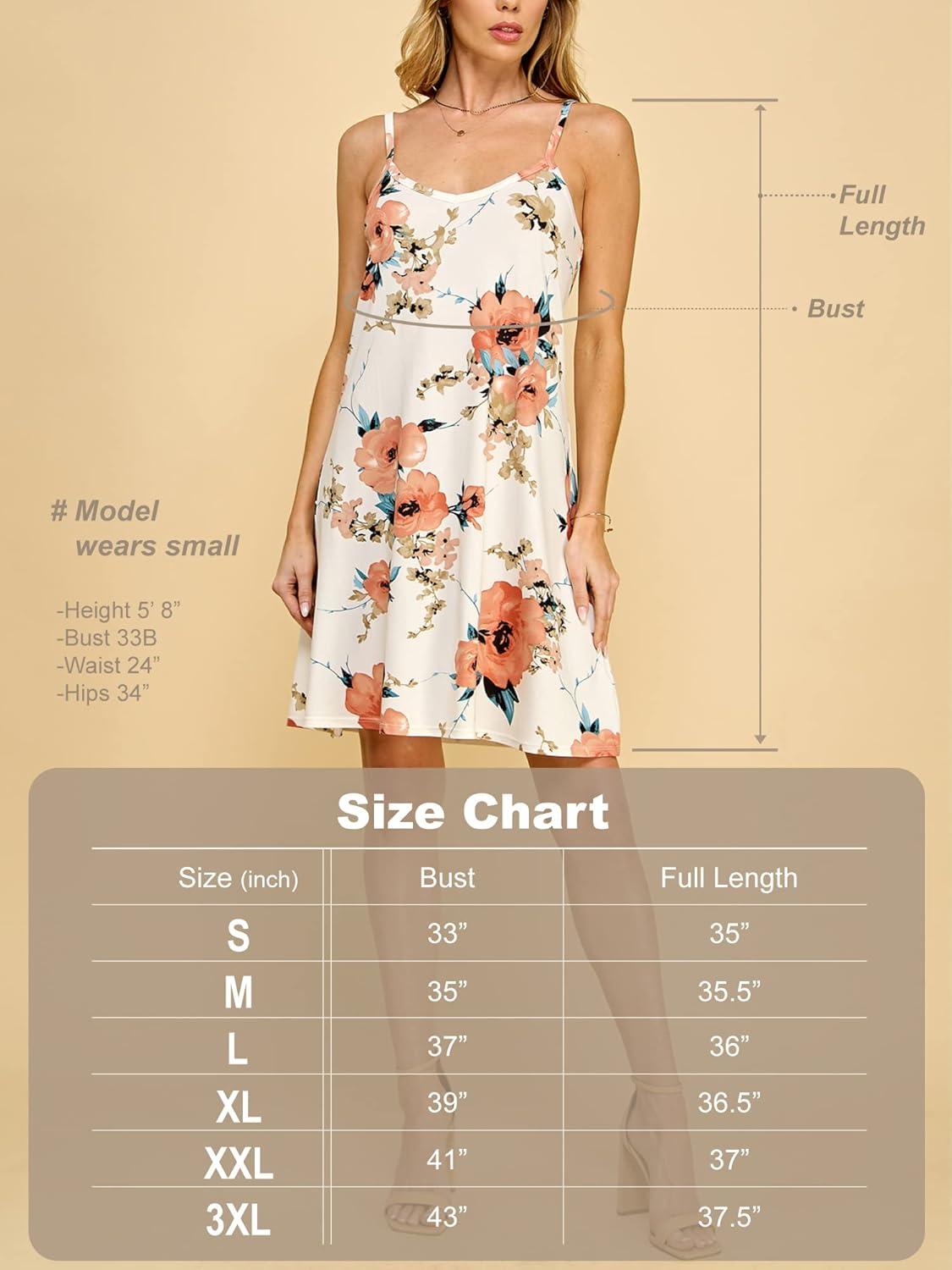 imageLock and Love Womens V Neck Spaghetti Strap Cami Tunic Short Slip Dress Made in USAWdr1090rust